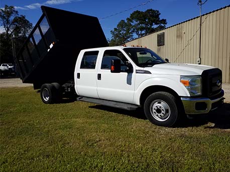 2012 FORD F350 CREW CAB DUMP